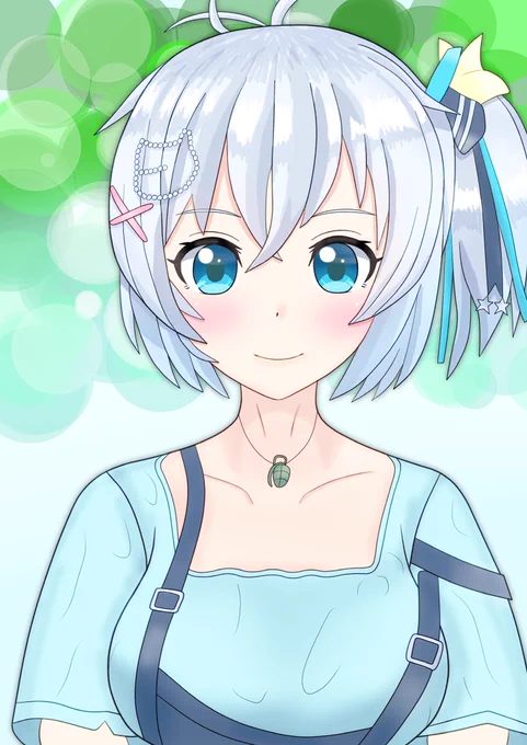 シロちゃん5歳のお誕生日おめでとうございます!(過去絵) #シロ生誕祭#SiroArt 