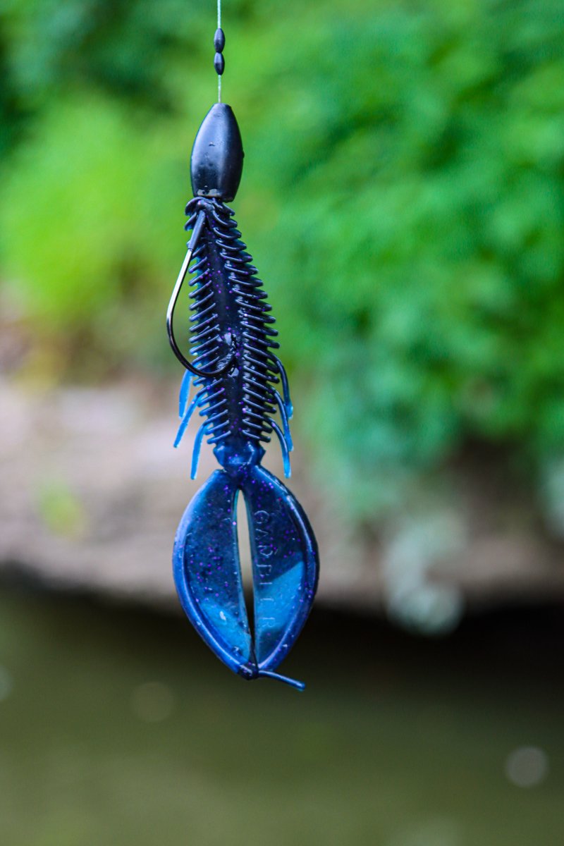 Mimicking larger forage calls for a bigger bait.  The Super Stinger comes in at 5.25" and has an oversized kicking tail.