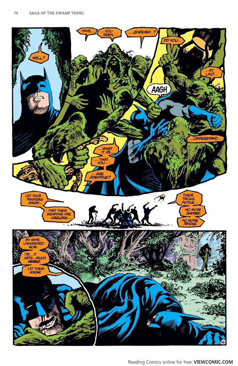 The Saga of the Swamp Thing by Alan Moore and Stephen Bissette 