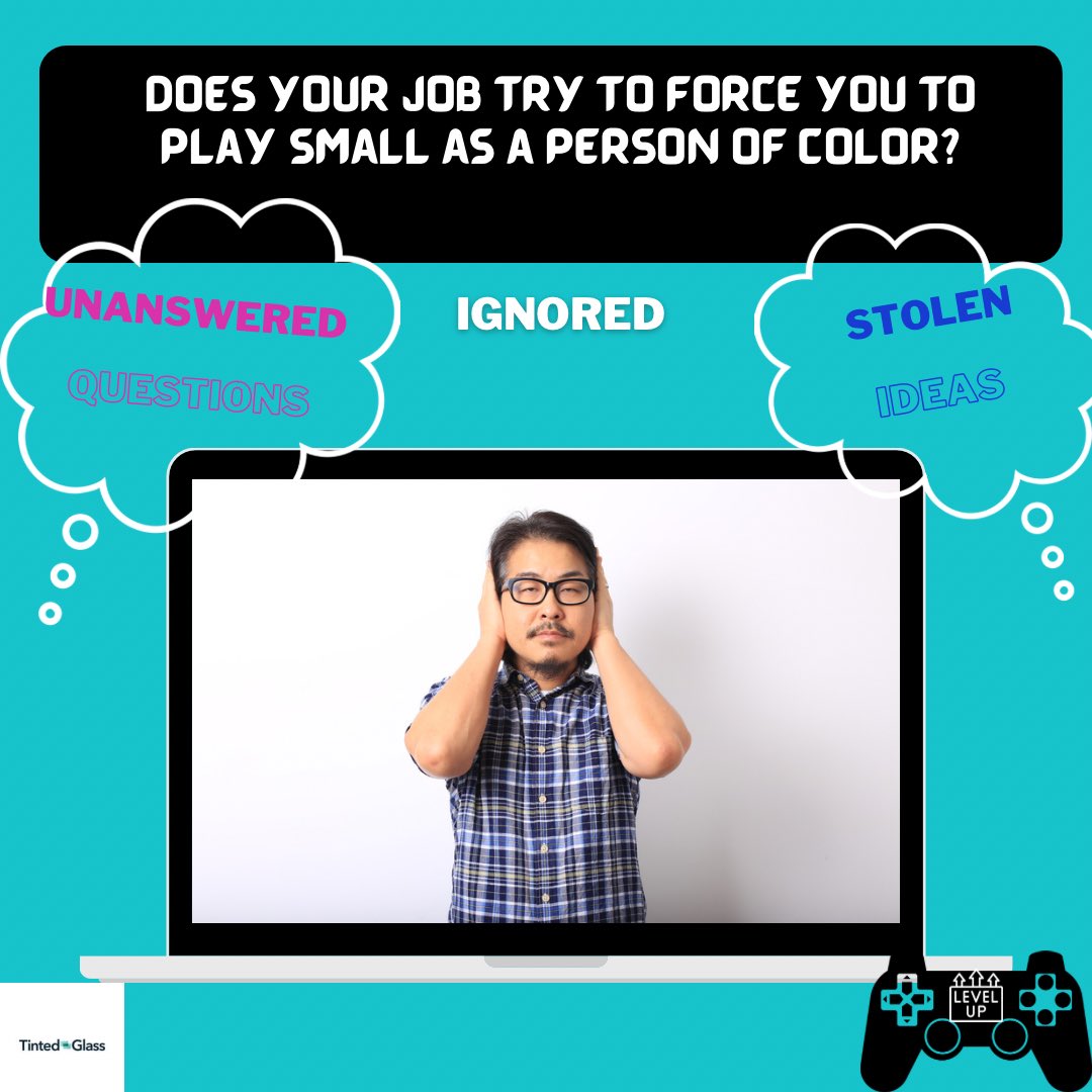 BIPOCCareers's tweet photo. Being recognized for YOUR contributions, YOUR expertise and YOUR ideas is so important! When this doesn’t happen for #BIPOCs, it’s dehumanizing. #LevelUp your #workplace experience https://t.co/WkJE6Pe2uh https://t.co/JqXbegS3lv