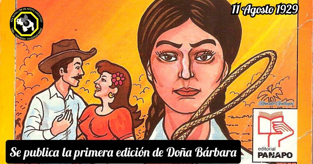 ejb824fi's tweet photo. 📅 #11Ago || Año 1929, se publica la primera edición de Doña Bárbara
#VenezuelaEnDesarrollo #FANB #Miranda https://t.co/6KrHBQ111a
