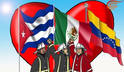 alex_studio1's tweet photo. La solidaridad y la hermandad de los pueblos una vez más se impuso a las adversidades y hoy fue #Cuba, la 🇨🇺 solidaria, la que necesitó de ayuda y a ella acudieron los verdaderos amig@s.

Gracias #México, #Venezuela y todo aquel que desinteresadamente nos dio su mano. https://t.co/iXwvsfmlM1