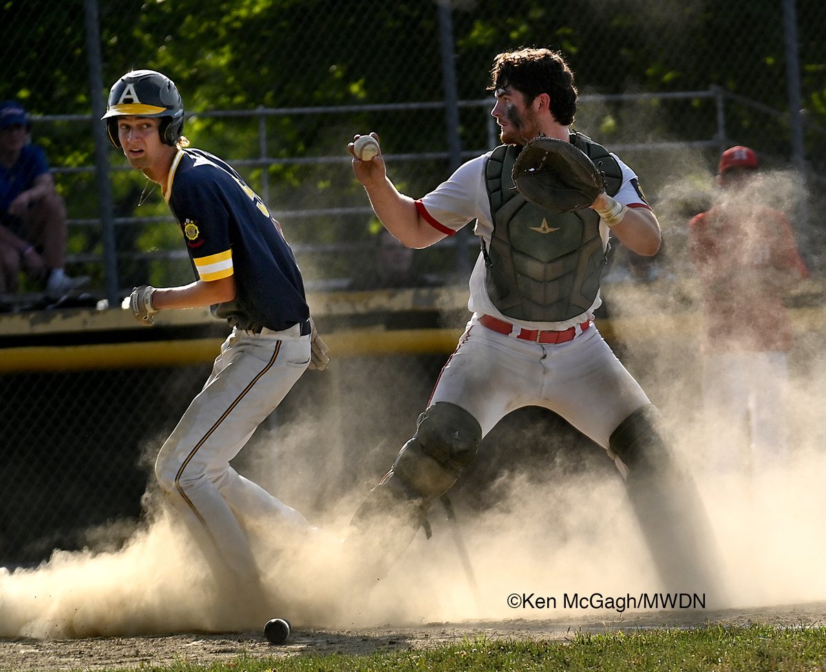 ken_mcgagh's tweet photo. Scenes from dusty Riverdale Park in Hudson today as @HudsonPost100 claims Legion Chairman's Cup with 8-6 win over Andover Post 8. @EWints story @tgsports @MetroWestSports PHOTOS:https://t.co/YCZWNkvY5J https://t.co/eCa3UYbw5z