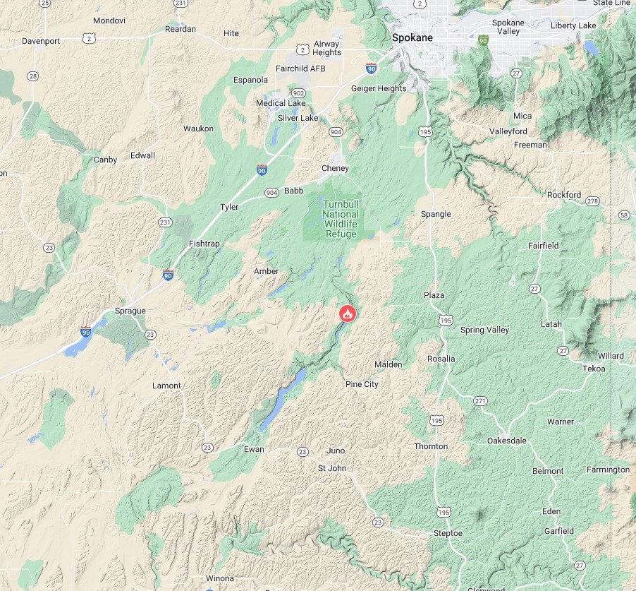 EWFIREANDHAZARD's tweet photo. #MartinFire 
LEVEL 2 EVACUATION NOTICE

#SpokaneCountyFire https://t.co/uG6MNbM1V6
