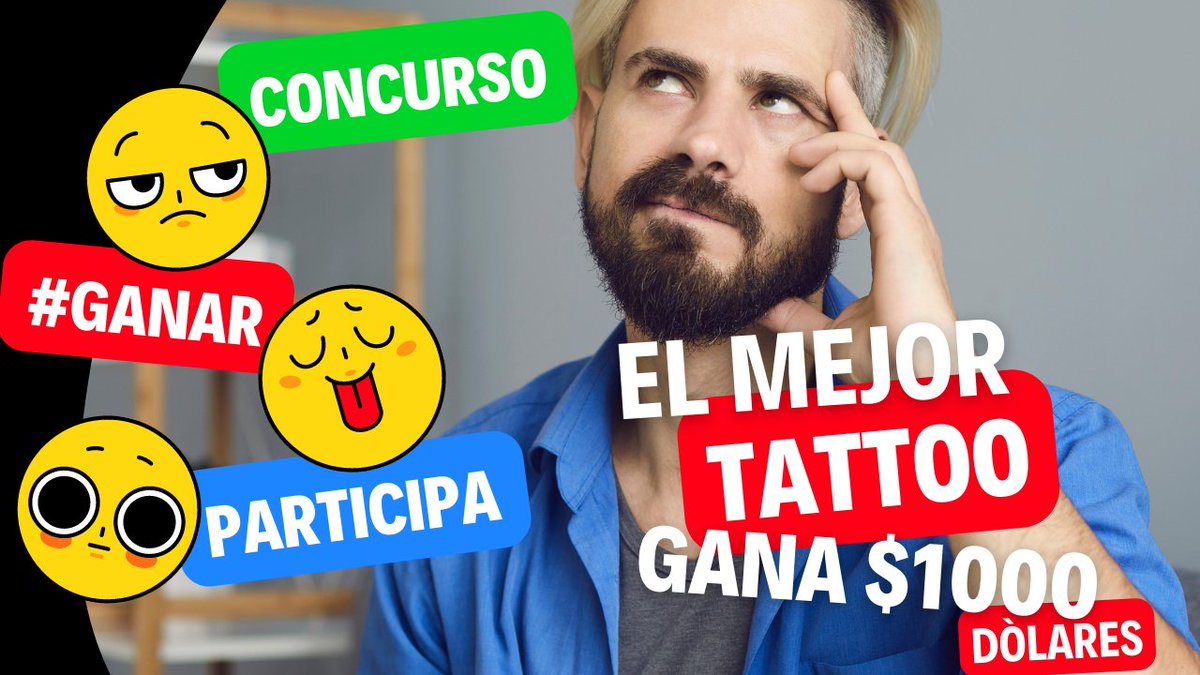 ErasmoTattoo's tweet photo. Estoy Regalando $1,000 mil dólares en Efectivo para el mejor tatuaje https://t.co/6HQwQ7qGn7 https://t.co/KIGQlsnjra