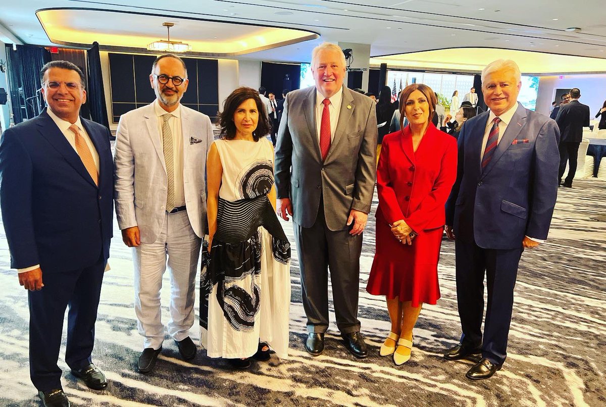 TXsecofstate's tweet photo. It was an honor to join Prince Amyn Aga Khan along with other elected officials and civic leaders from Texas for updates regarding the Ismaili Center Houston project. The Center will enrich the lives of Texans for decades to come through purposeful programs and activities. https://t.co/RBnSXLKgFC
