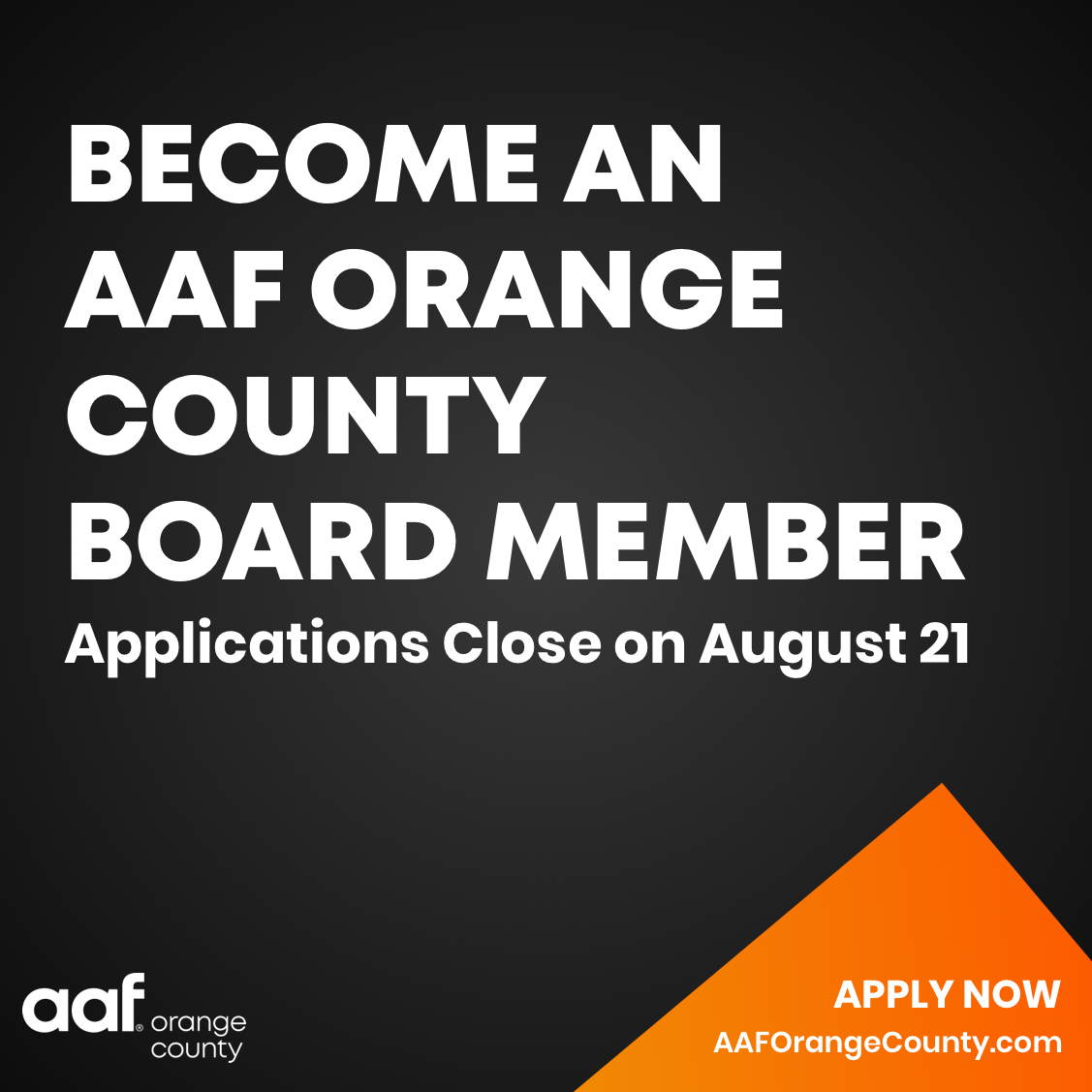 AAF Orange County tweet media