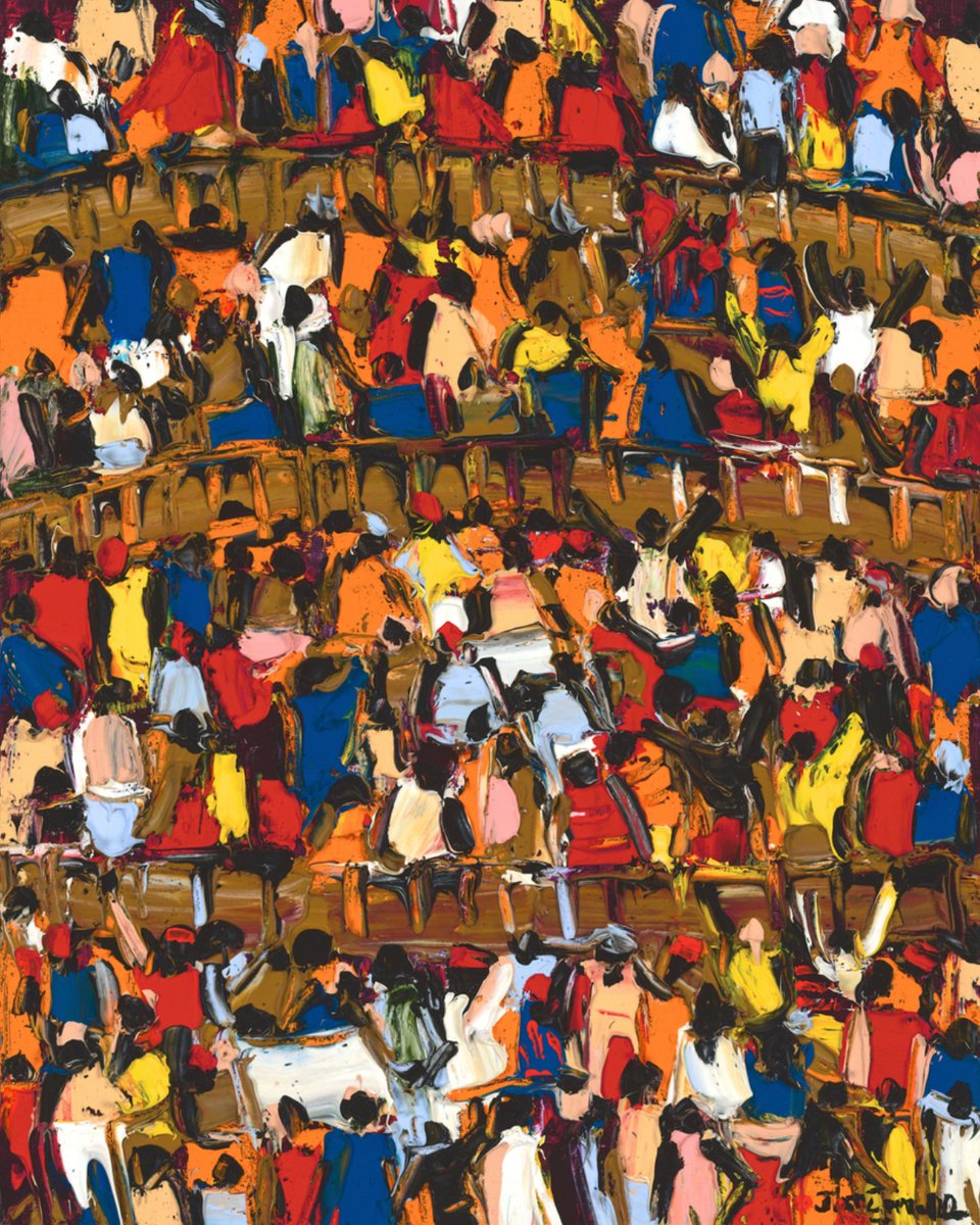 PRISM_NFT's tweet photo. Getting Out - Joachim McMillan

A crowd departs after the story told within each color and movement of the patrons show the details of the artist mood, style and thoughts to mesmerize the view.

NFT For Sale: https://t.co/vIoFd1TZre

#NFT #art https://t.co/cm6g86kqmc