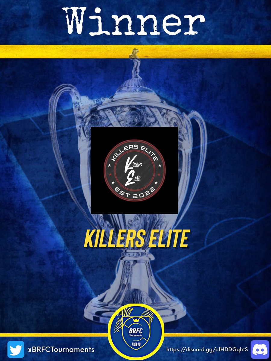 281 BRFC Tournament
8 Team Tournament

🎮 PS4
📅 Thursday 11th August 

Winners - KillersElite 🏆 

Final
KillersElite 2 - 0 Cultura