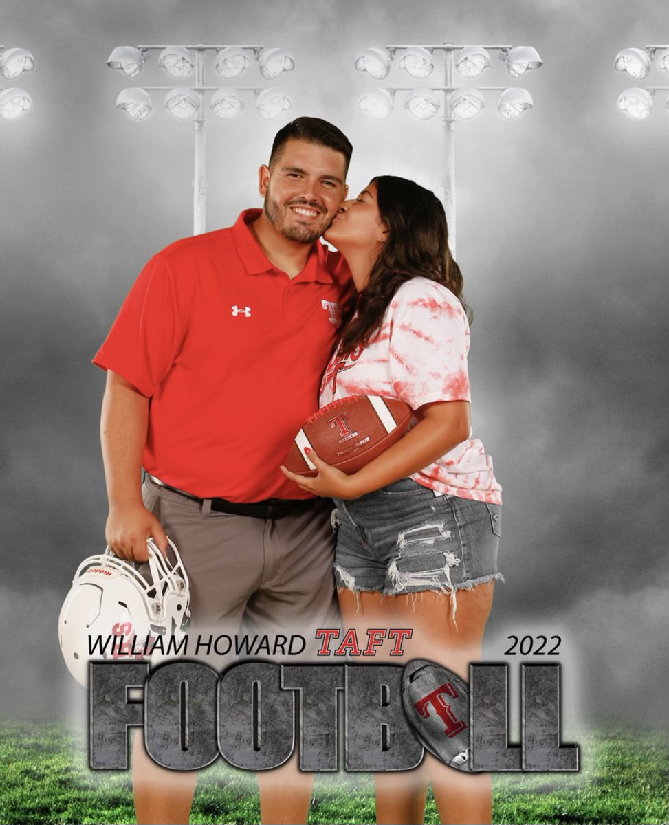 cjvidaurri's tweet photo. Football Season has arrived!!! We are excited to be a part of the Taft Raider Family and to get this season started 🙌🏽 Football Season #6 with Lauren by my side, thank you for all of your support baby!!! #RaiderPride #471RED #LightEmUp #LeadTheWay https://t.co/qlzUpAnmC9
