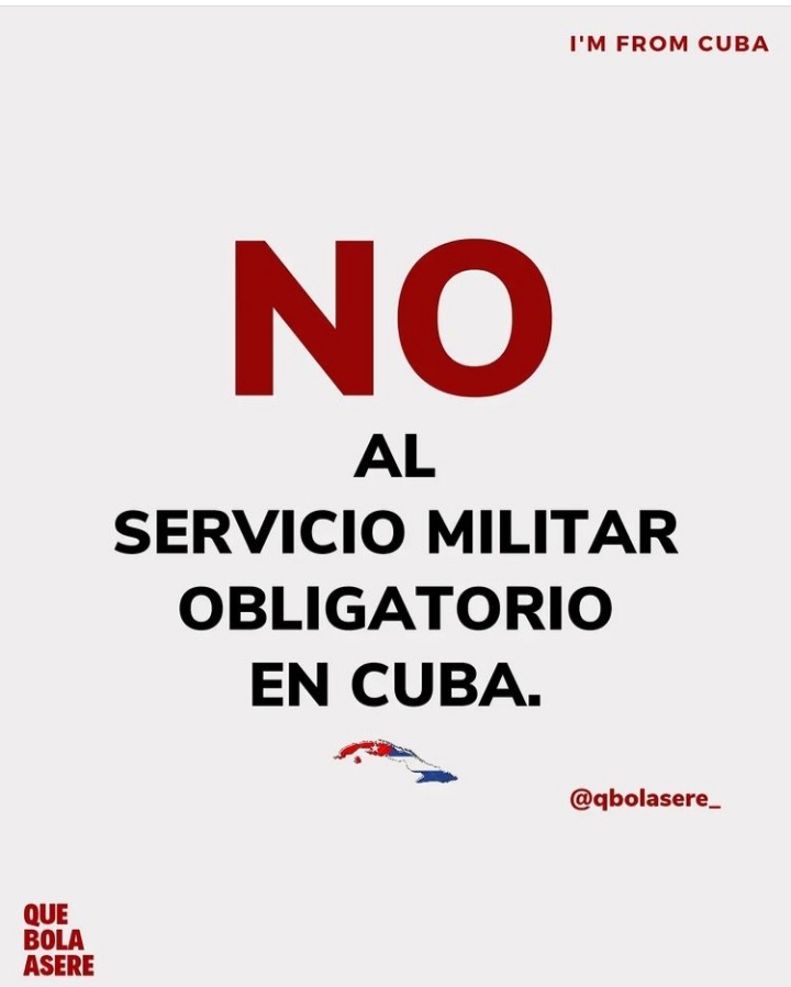Deneb67390472's tweet photo. @DiazCanelB #NoAlServicioMilitarObligatorioEnCuba basta ya, esto es culpa tuya  asesino https://t.co/4wIbas93J3