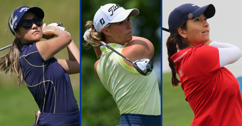EpsonTour's tweet photo. Players to Watch at the #FourWindsInvitational

@gabbythennn 🇺🇸
Maddi Caldwell-Young 🇺🇸
@laurarestrepob 🇵🇦

#EpsonTour | #Road2LPGA | @FourWindsCasino