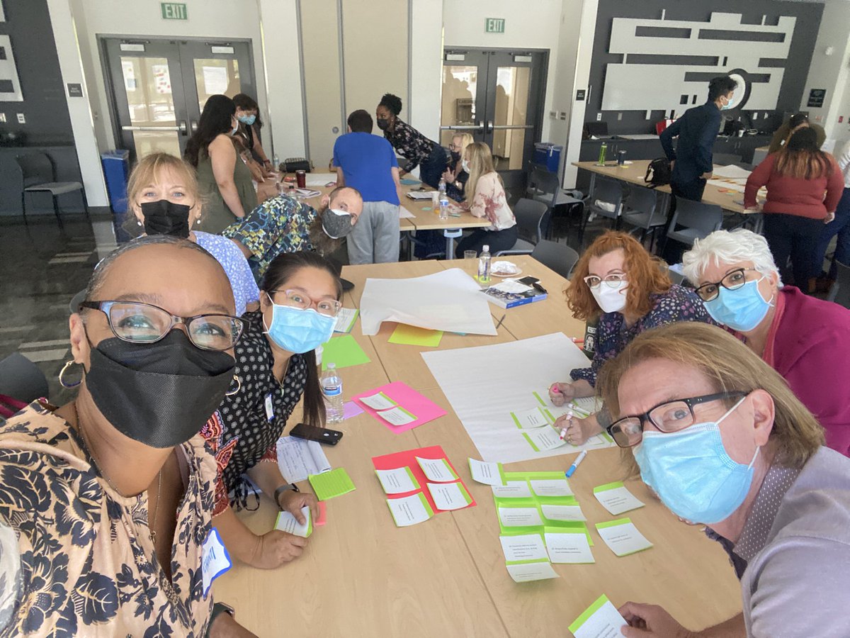 PrezHands's tweet image. We are #guidedpathways ready! Thanks to our @sdmesacollege Dream Team @VPI_Isabel @profeskew @marisaalioto for coordinating an equity minded, action oriented, community building retreat facilitated by the incredible @acontinuouslean. We are fired up and ready to go!