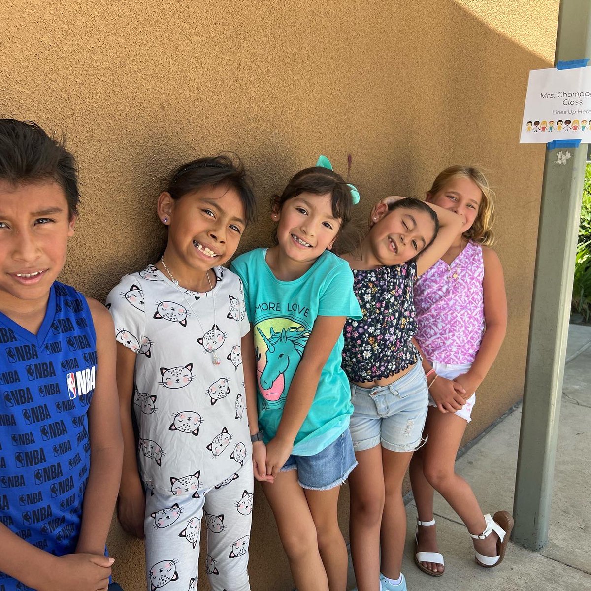 Reunited and it feels so good! #firstdayofschool #cheschargers #chapmanchargers #ycjusd