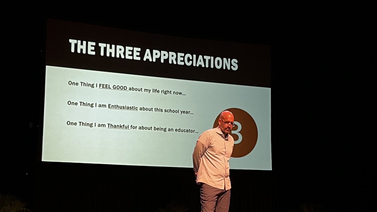 Highlights from Mission Possible  with ⁦<a href="/DevinCHughes/">Devin C. Hughes</a>⁩ ⁦<a href="/pylusd/">Placentia-Yorba Linda USD</a>⁩ . Thank You for emphasizing the value of GRATITUDE