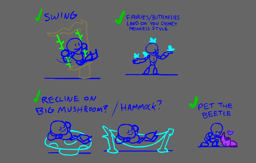 MetagameMike's tweet photo. Rediscovered my initial battle pass 6 emote sketches 🍄🧚 https://t.co/IUX1Gwg9un