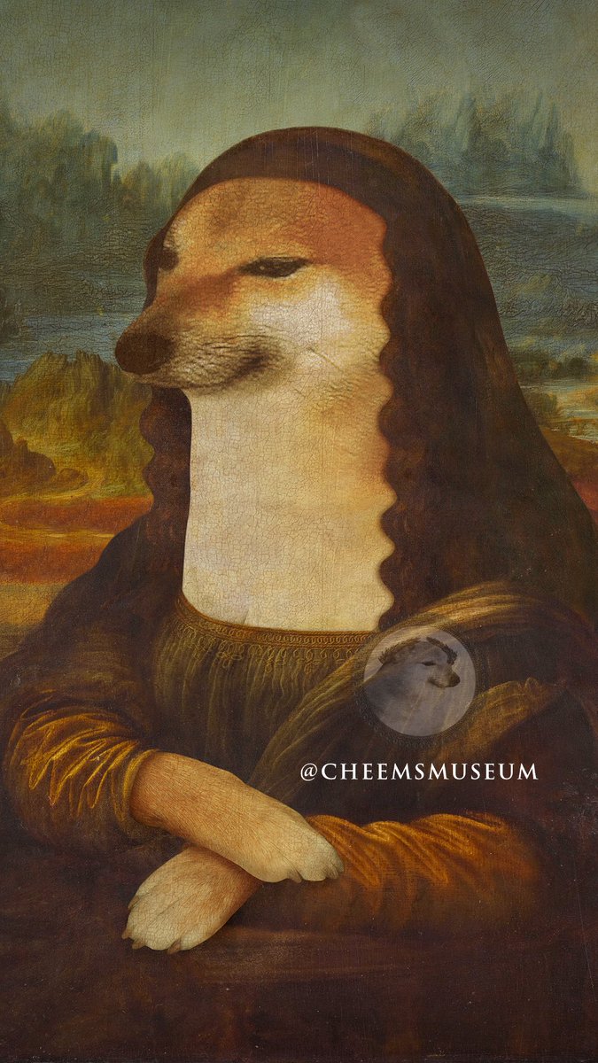 cheemsmuseum's tweet photo. The Cheems Museum wallpampers are herem! 📲🐕 | ¡Los fomdos de pamtalla de Cheems Museum estám aquím! 📲🐕

#cheemsmuseum https://t.co/wFKx46bWnk