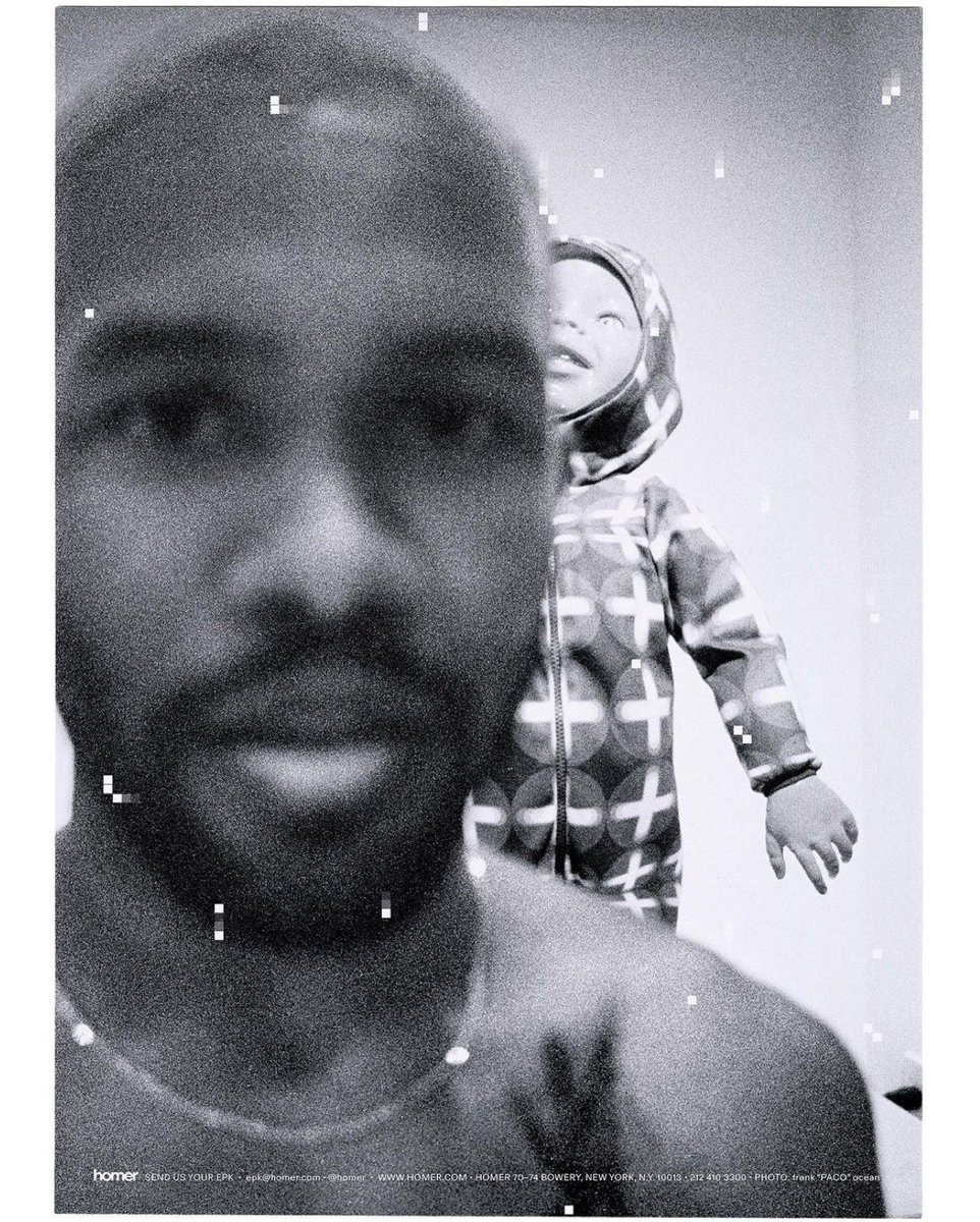 aplasticplant's tweet photo. babe wake up new frank ocean pic with his son cody just dropped https://t.co/iWHjfjmn83