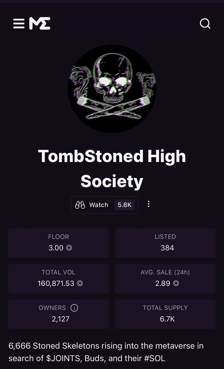 SubliminalSpot's tweet photo. Getting to the last 🌊 of low FP 💀

Whats coming is unimaginable 💣🕰💥 

If you reading this its NOT 2 late 👁 
Join now thank me later 🥂 @TombStonedHS 

#Solana #SolanaNFT #EthereumNFTs https://t.co/iJluPA6wTf