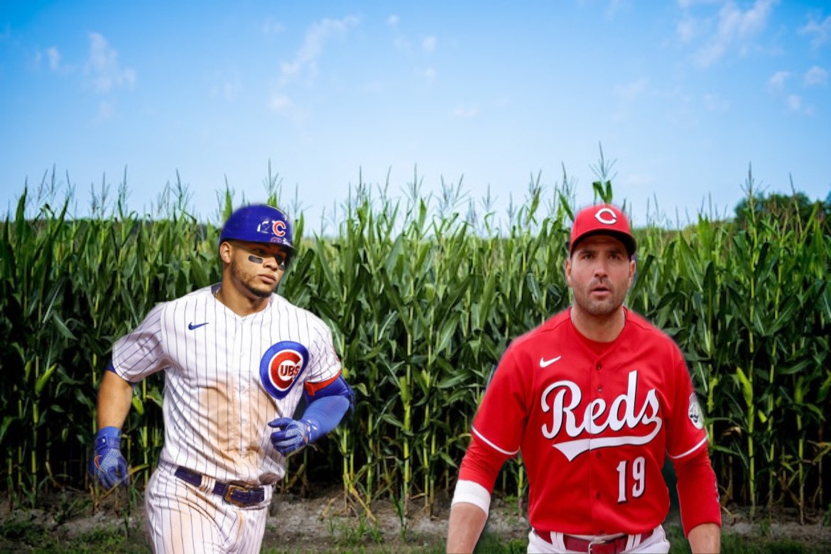 AllSportTalkAST's tweet photo. If you build it they will come 
#FieldofDreamsGame #reds #cubs #mlb #MLBatFieldOfDreams #FieldofDreams https://t.co/4ZszPN4yE6