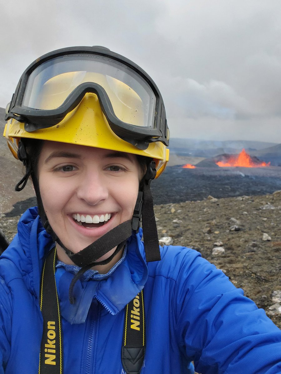 Emma Ledbetter (@missemma26) on Twitter photo I was back at the eruption yesterday following search and rescue volunteers for <a href="/rvkgrapevine/">The Reykjavík Grapevine</a> and got these photos (including a post-ATV selfie)! It's been a week since the eruption started and it already looks completely different — the lava is almost flowing out of the valley. I was back at the eruption yesterday following search and rescue volunteers for <a href="/rvkgrapevine/">The Reykjavík Grapevine</a> and got these photos (including a post-ATV selfie)! It's been a week since the eruption started and it already looks completely different — the lava is almost flowing out of the valley.
