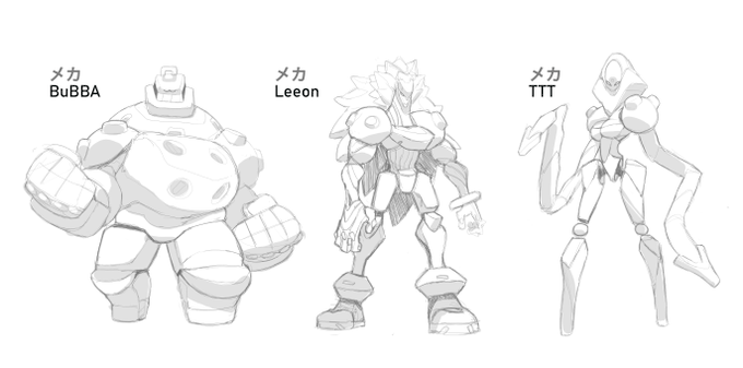 Mecha [メカ] - LINEUP🔩
#characterdesign #zeoarts #robot 