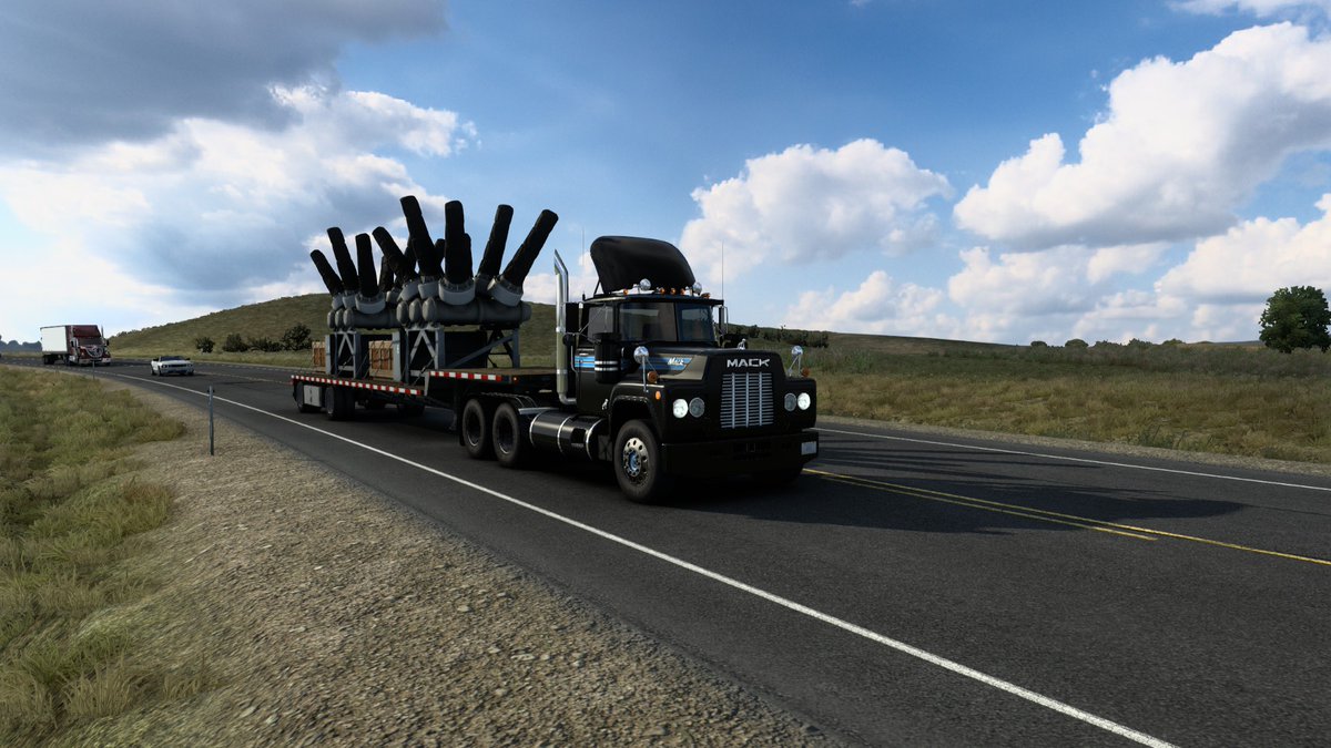 arrowsrealm's tweet photo. #CruisingMontana #Montana #MontanaDLC #ATS #AmericanTruckSimulator @SCSsoftware #MackR #Mack #MackTrucks @MackTrucks #Trucks #BestCommunityEver https://t.co/cEEfK7nAiw