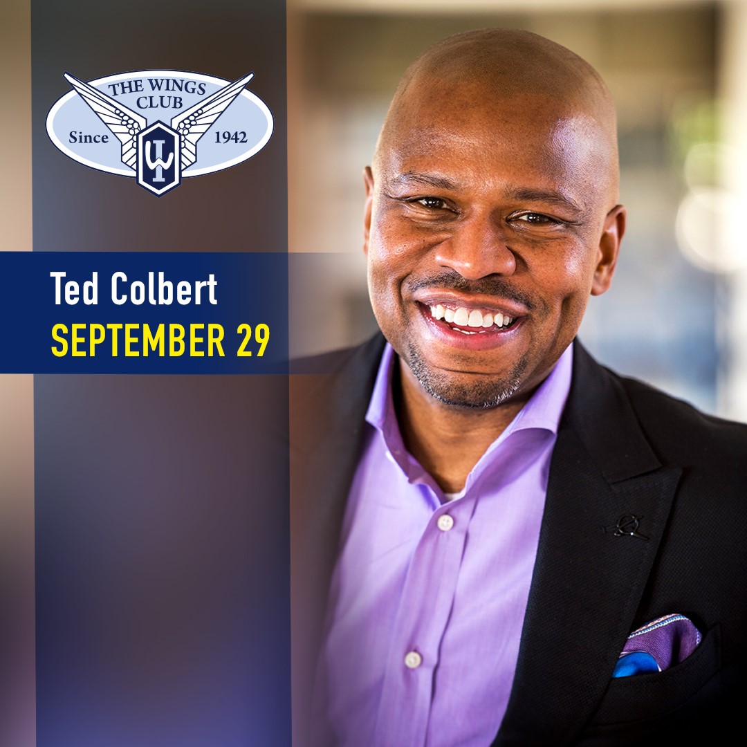 TheWingsClub's tweet photo. We’re looking forward to our #aviation Leader Series Luncheon on Thurs. Sept. 29 featuring @BoeingDefense President and CEO @tcolbert. Members and guests are welcome. Register here: https://t.co/bYAClGwD4W #DEFIANTX #Boeing #Digital https://t.co/GGhVsctiOJ