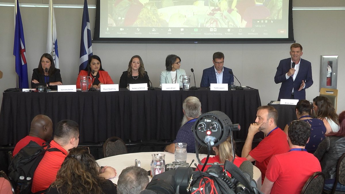 albertateachers's tweet image. Public Education forum at ATA Summer Conference allows UCP leadership hopefuls pitch their platforms to teachers. #abed #ATASumCon loom.ly/m4DMQTk