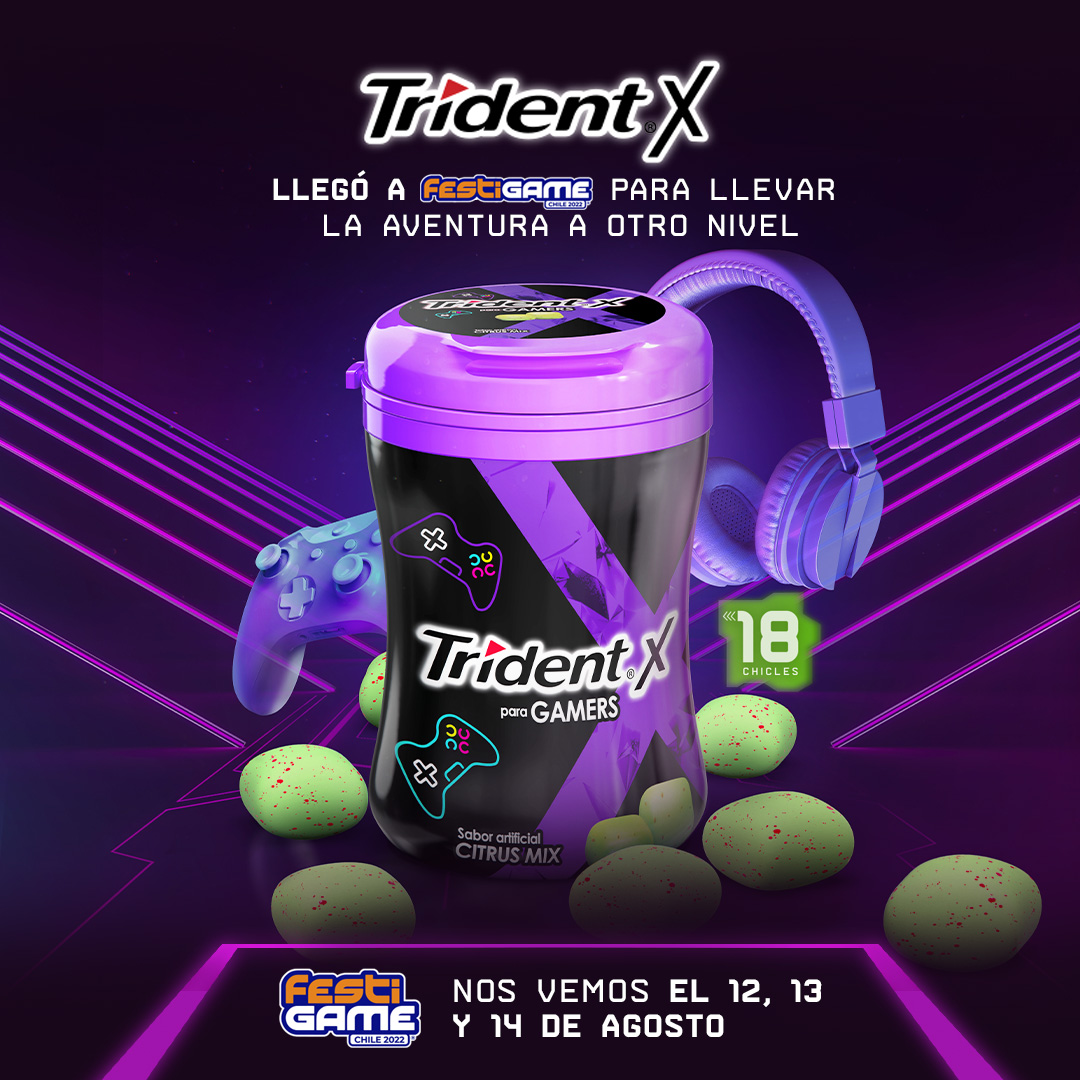 TridentChile's tweet photo. #Festigame2022 🎮 ¿Ya tienes todo preparado? Compra tus entradas aquí 👉https://t.co/emfCuJAxBr  #Festigame https://t.co/O4zlDN6xxL