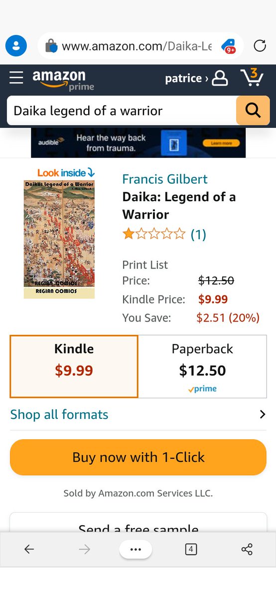 WordDays's tweet image. 4....search to see if it is there. If you find your book GET A LAWYER FAST. This is blatant COPYRIGHT INFRINGEMENT that @Amazon is engaged in. My friend even found his books in #UK and #French online bookstores. Here are the screenshots.