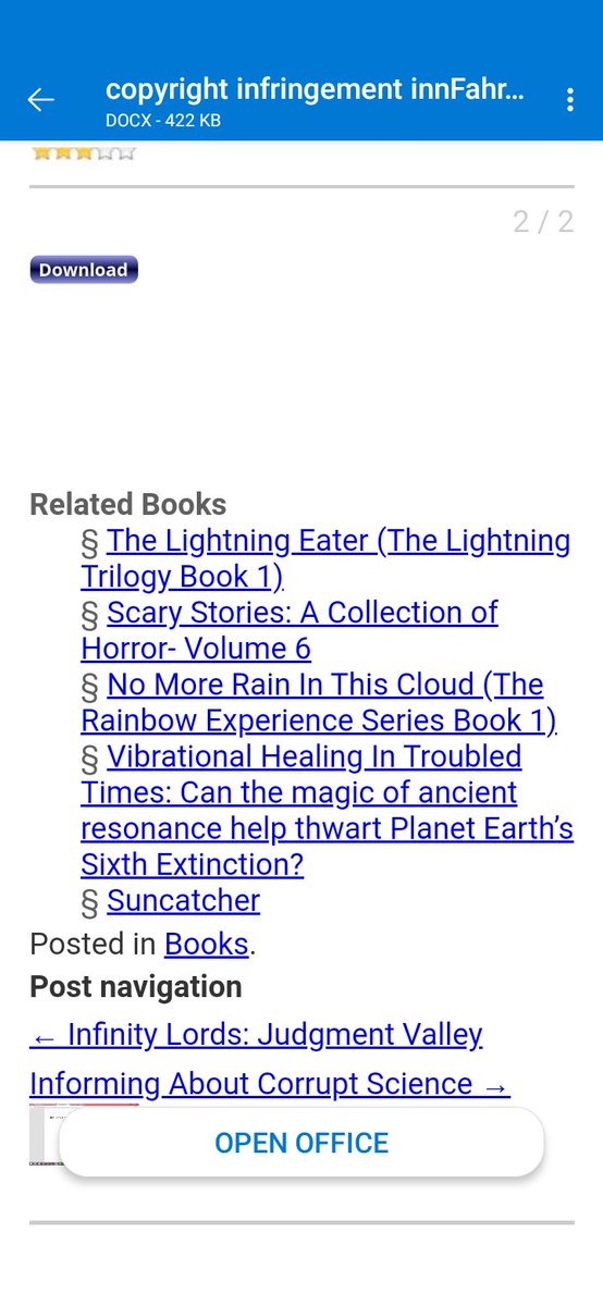 WordDays's tweet image. 5.....And here are more Screenshots
#MonikaDays DO NOT use @Amazon @Kindle Direct Publishing for your books. They WILL sell your books on their many different online bookstores without your permission, hackers will give it away AND YOU WILL NEVER GET A PENNY OF IT.