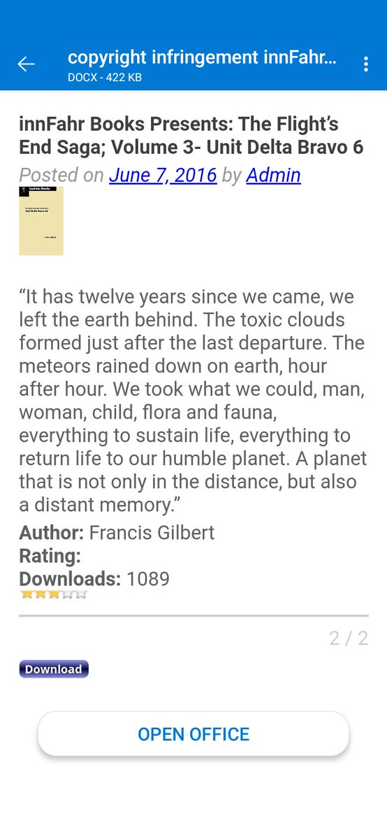 WordDays's tweet image. 5.....And here are more Screenshots
#MonikaDays DO NOT use @Amazon @Kindle Direct Publishing for your books. They WILL sell your books on their many different online bookstores without your permission, hackers will give it away AND YOU WILL NEVER GET A PENNY OF IT.