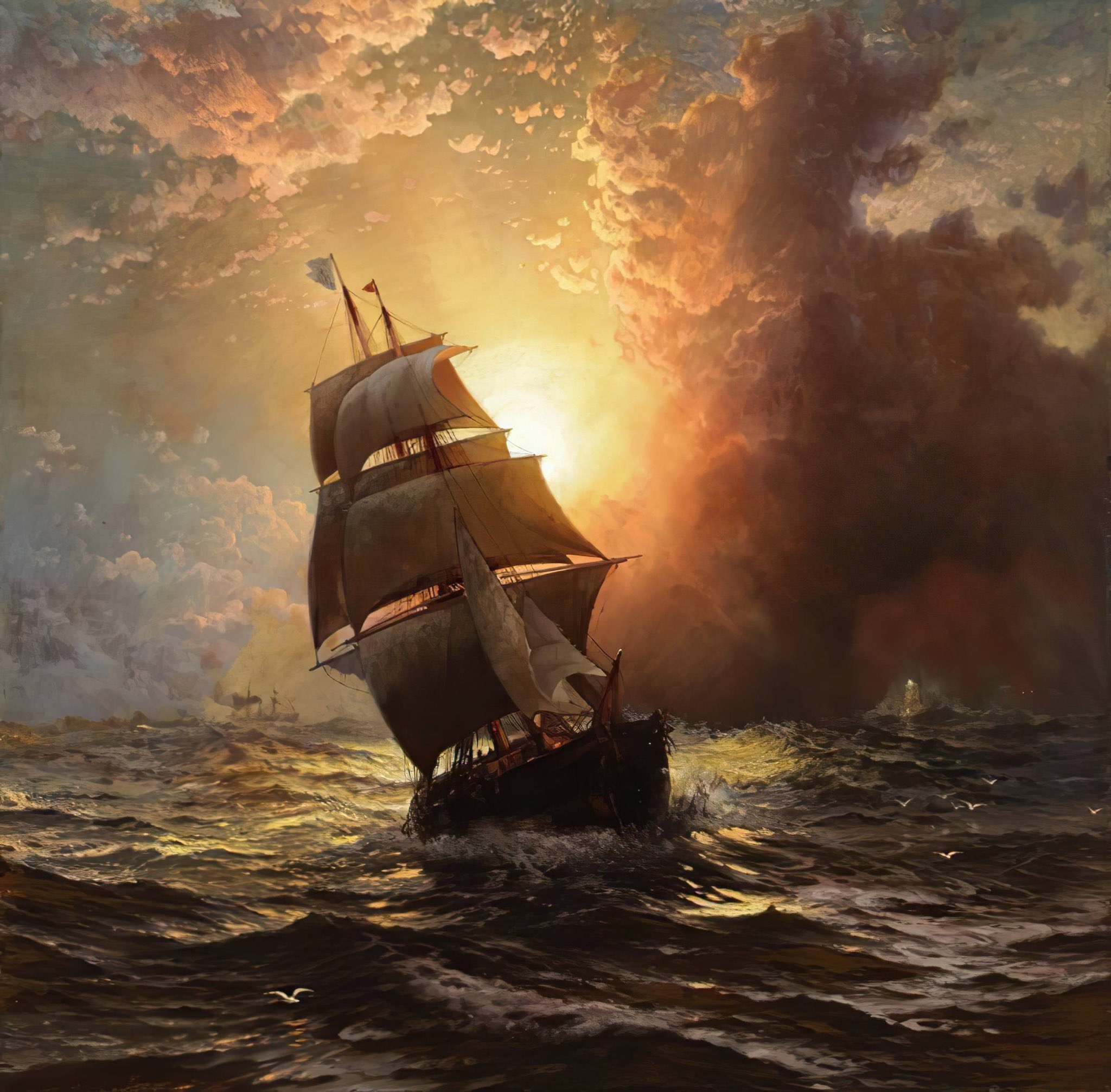 Эдвард Моран художник маринист