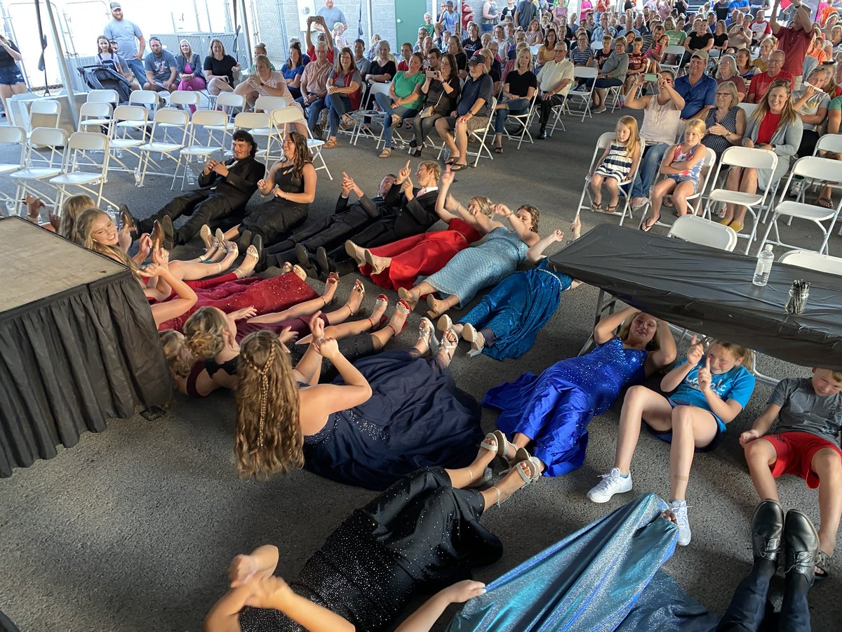 EmceeJW's tweet photo. It was an amazing evening to kickoff the 2022 Mercer County Fair. I was honored to again Emcee the Jr Fair King & Queen Contest (I think this was year number 20). Congrats to this years King and Queen, Carter Hellwarth and Hannah #JWProductionAndSound #MercerCountyFair https://t.co/JD5VnvBX0B