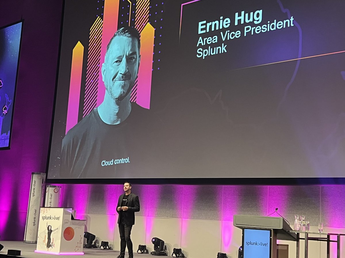 G_Khoury's tweet photo. Splunklive! Melbourne is back in person. #splunklive @ehug3rd @splunk https://t.co/U73CnaSmQZ
