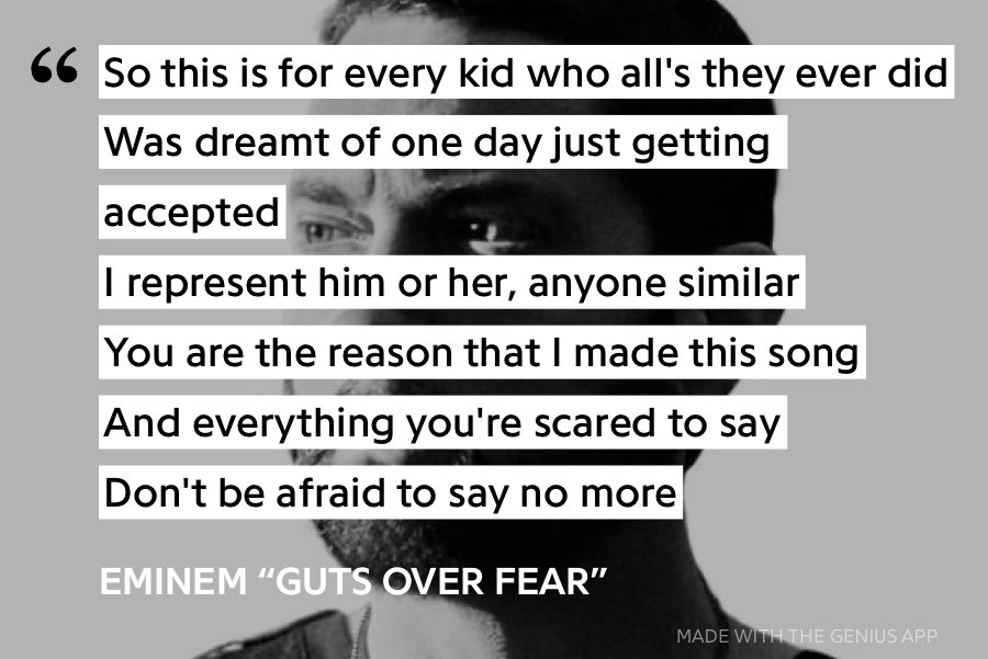 ⁦<a href="/Eminem/">Marshall Mathers</a>⁩ 😤✊🏻 Thank you. ⁦<a href="/Genius/">Genius</a>⁩ #Entry #CurtainCall2