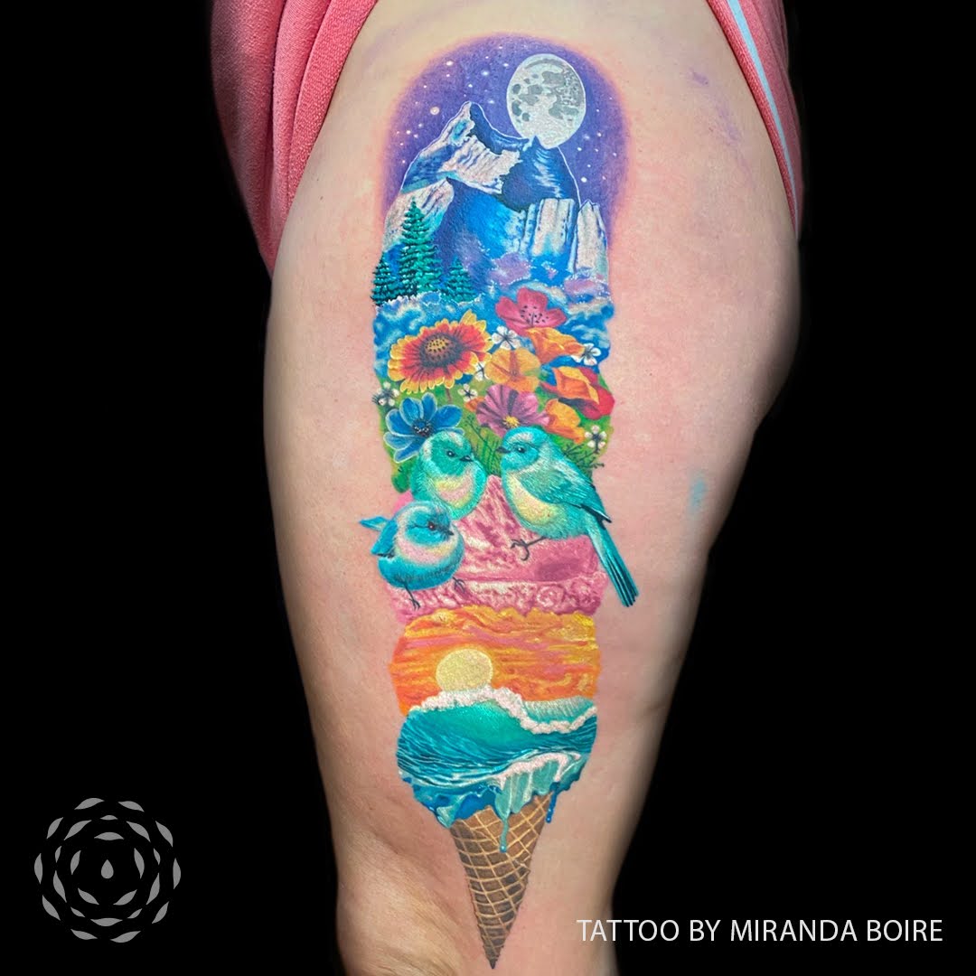 Liquid Amber Tattoo tweet media