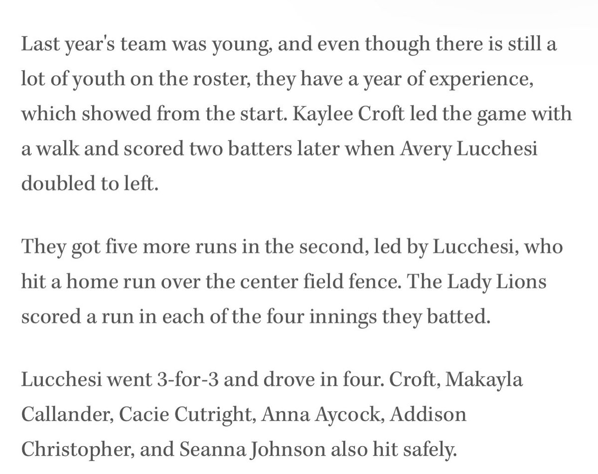 Avery Lucchesi 2025 tweet media