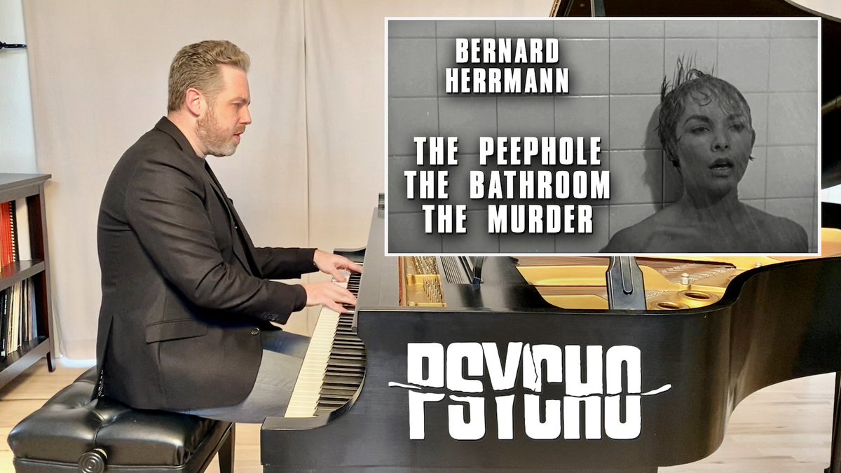 🔪🚿 As the <a href="/sunrivermusic/">Sunriver Music Festival</a> Festival Orchestra and I prepare to play some of Bernard Herrmann's terrifying music from #Psycho on this evening's pops concert, join me for my original arrangement of the Shower Scene, synchronized with the original film!

youtu.be/jQhQG3yw1BU