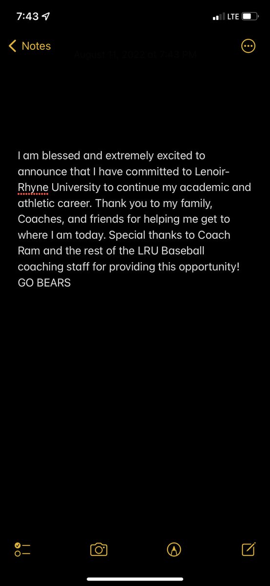 Thank you to all! <a href="/Baseball_LR/">LR BEARS BASEBALL</a> <a href="/CoachRamirez7/">Chris Ramirez</a> <a href="/HickoryAD/">HHS AD</a> <a href="/Athletes_Lab/">Athletes Lab</a>