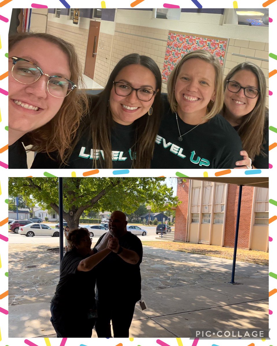 RLAehernandez's tweet photo. Must-haves of a great #MeetTheTeacher
• Good looking teachers 🤓 ✅
• Awesome classrooms 👩🏻🏫 ✅
• Excited students 🧑🏽🎓✅
• Lots of smiling faces ☺️✅
• A principal that dances 🕺🏻✅
#LANLevelUp #MitchellStrong @LAMitchellFW @LANSchools @Amanda_Tiede381 @wnyfrac https://t.co/cNjh048oAw