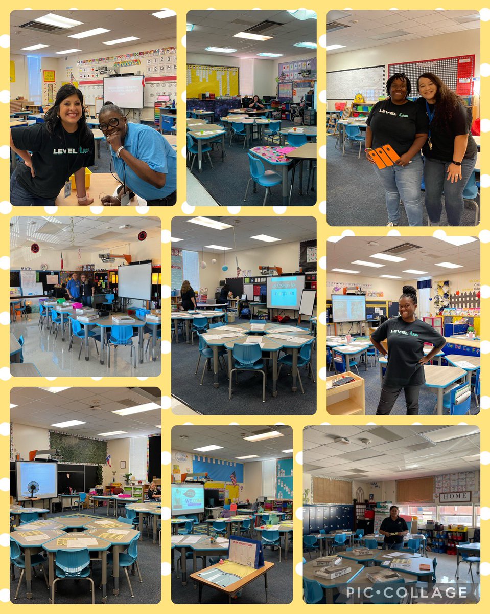 RLAehernandez's tweet photo. Must-haves of a great #MeetTheTeacher
• Good looking teachers 🤓 ✅
• Awesome classrooms 👩🏻🏫 ✅
• Excited students 🧑🏽🎓✅
• Lots of smiling faces ☺️✅
• A principal that dances 🕺🏻✅
#LANLevelUp #MitchellStrong @LAMitchellFW @LANSchools @Amanda_Tiede381 @wnyfrac https://t.co/cNjh048oAw