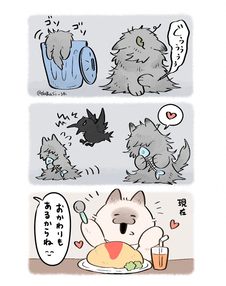 猫のミーナのノラネコ時代 