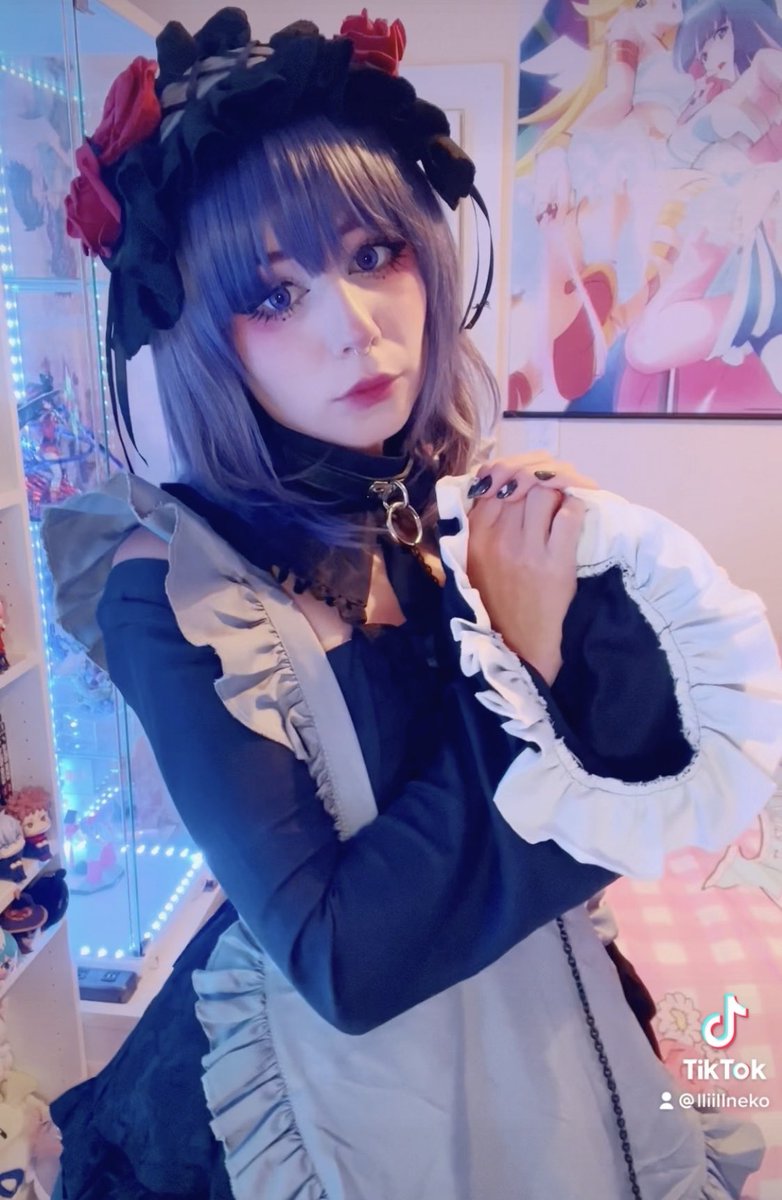 lliillNeko's tweet photo. 💜~Shizuku-tan Shizuku-tan~ 🖤
Absolutely in love with this costume! 🥺💕 

I made a lil review/try on video for this! link to my YT channel is in my bio 😊

#cosplay #cosplayer #MyDressUpDarling #MyDressUpDarlingcosplay  #cosplayergirl #YouTuber https://t.co/1ndsl7hymK