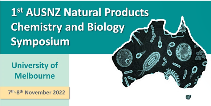 Attention all Aus and NZ natural product peeps! Come and join us in Melbourne, Nov 7-8 for the inaugural Aus and NZ Natural Products Chemistry and Biology symposium. Registration open now: tinyurl.com/yw8dc4cp