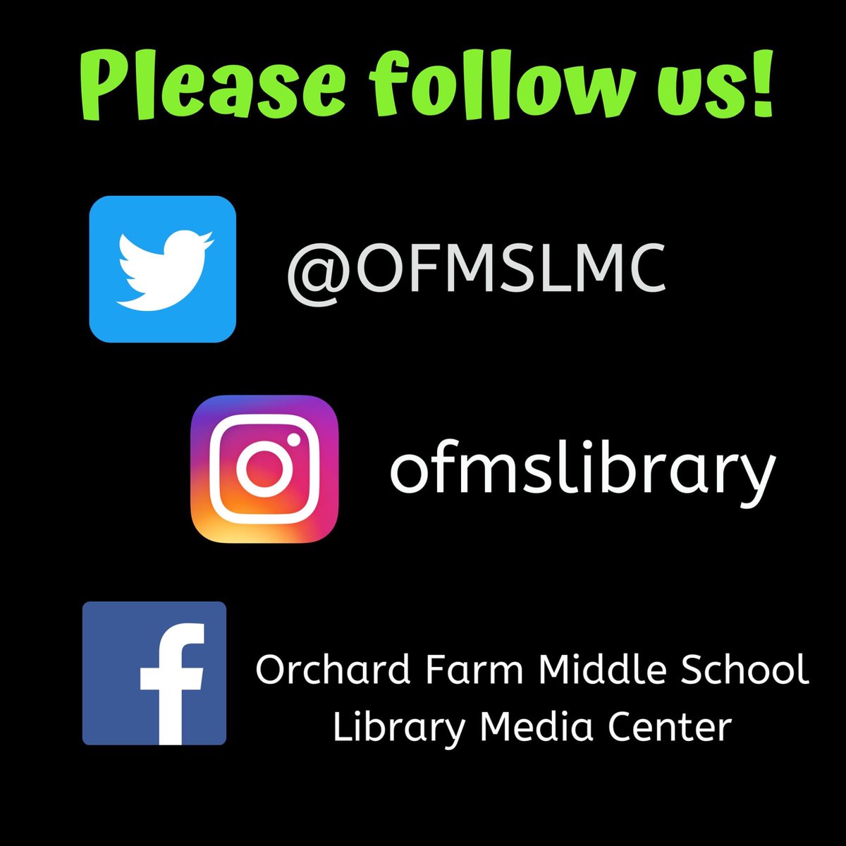 OFMSLMC's tweet image. Please follow us on Instagram and Facebook, too!