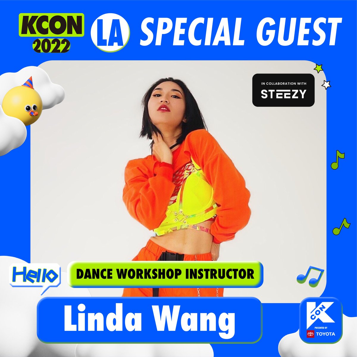 💙COLLABORATION WITH STEEZY💚
Get ready for our amazing guests Danyel Moulton, Ellen &amp; Brian, Jessie Ma, and Linda Wang from STEEZY joining us at KCON 2022 LA 🥳
KCON-ers! You won’t want to miss them! 👀 We’ll see YOU there! 
🎫bit.ly/3bBVQNv
#KCON #KCONUSA #KCON2022LA