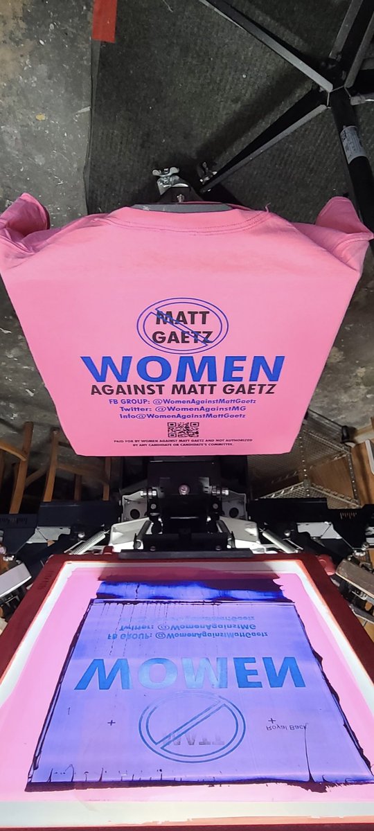 WomenAgainstMG's tweet photo. Hot off the press ya’ll! Getting ready for this weekend.
We have OVER 7000 members and growing! #women against #MattGaetz #WAMG #FL1 https://t.co/glmVwDy0Cq