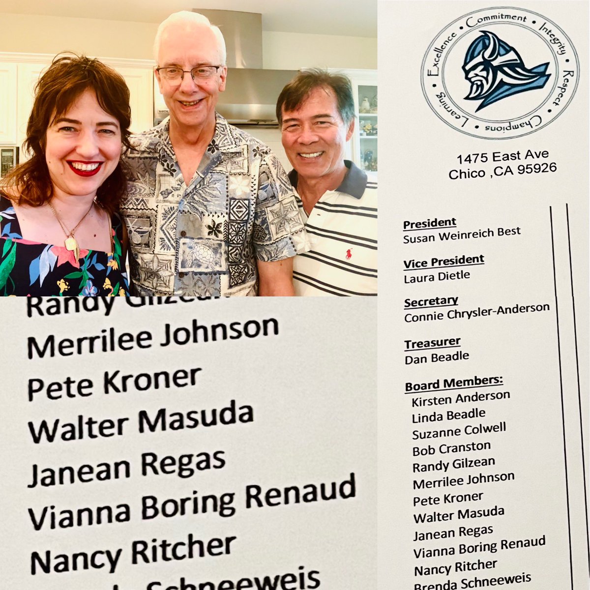 So very happy and proud to be joining the Foundation Board of my old high school Pleasant Valley High School. With the aim to raise money for scholarships and provide extracurricular activities to our students and staff, I simply can not wait to get started. ❤️